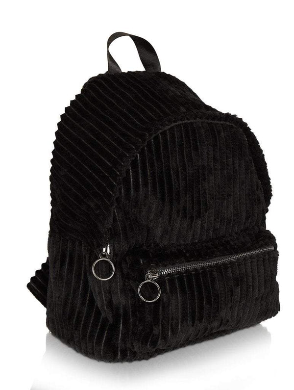 Skinnydip London | Jax Black Backpack - Side