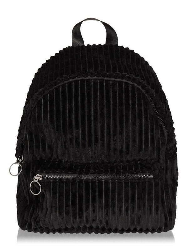 Skinnydip London | Jax Black Backpack - Front
