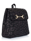 Skinnydip London | Kera Leopard Backpack - Angled View
