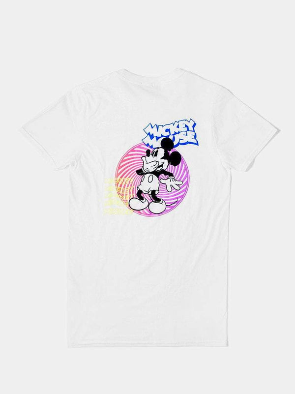 Skinnydip London | Disney x Skinnydip Laughing Mickey T-Shirt - Back