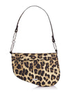 Skinnydip London | Leopard Ride Shoulder Bag - Back View