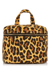 Skinnydip London | Leopard Washbag - Front
