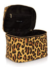 Skinnydip London | Leopard Washbag - Open View