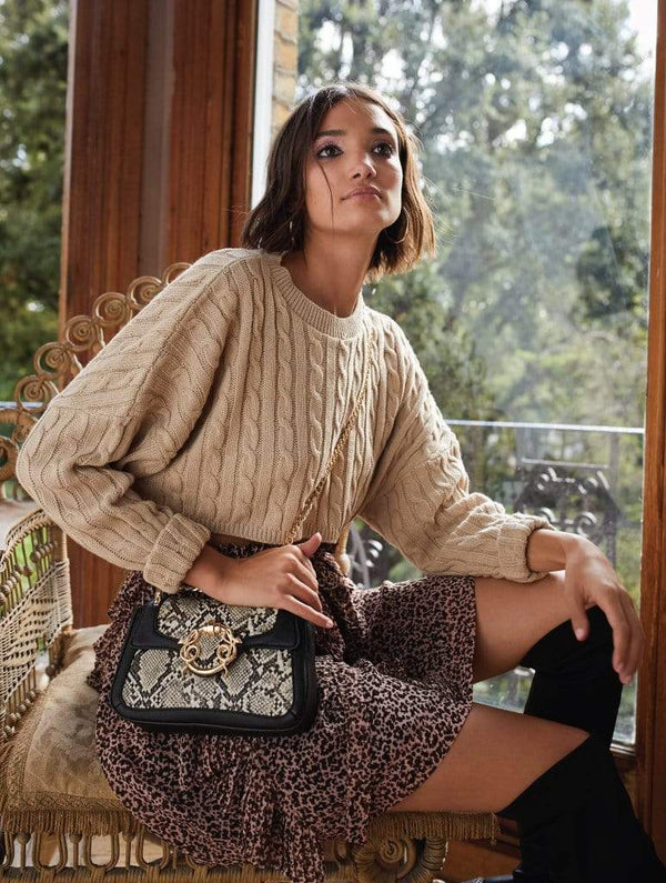 Skinnydip London Lexi Snake Cross Body Bag Campaign Image