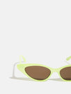 Skinnydip London | Lime Cat Eye Sunglasses - Product View 2