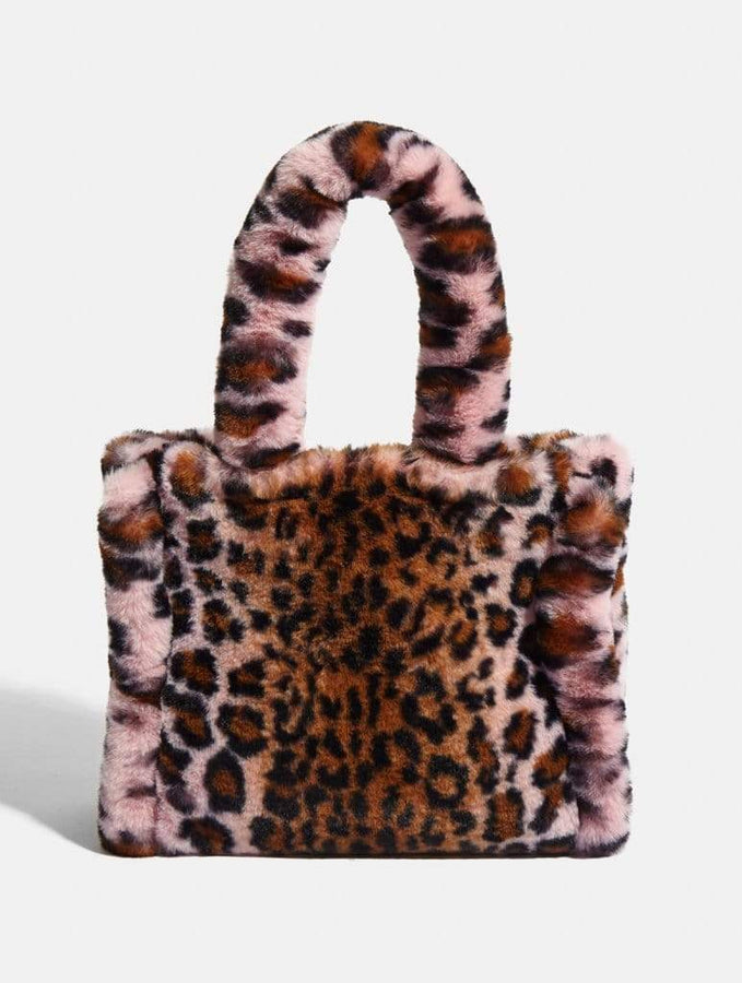 Skinnydip London | Liza Blushin' Leopard Tote Bag - Product View 1