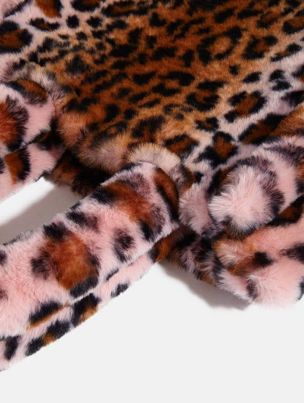 Skinnydip London | Liza Blushin' Leopard Tote Bag - Product View 3