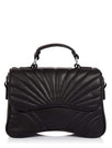 Skinnydip London | Maisie Ripple Black Cross Body Bag - Product Image 1
