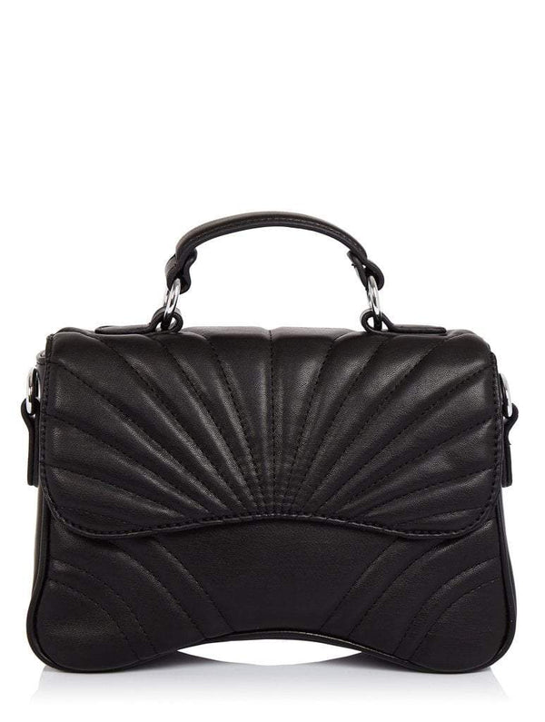 Skinnydip London | Maisie Ripple Black Cross Body Bag - Product Image 1
