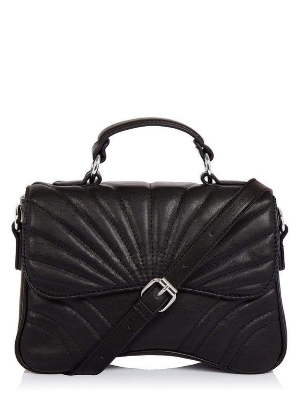 Skinnydip London | Maisie Ripple Black Cross Body Bag - Product Image 4