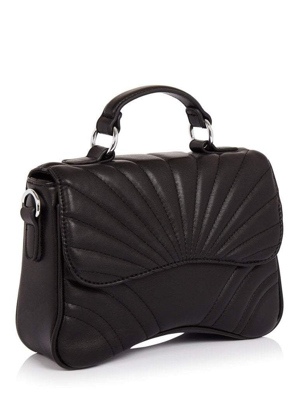 Skinnydip London | Maisie Ripple Black Cross Body Bag - Product Image 2