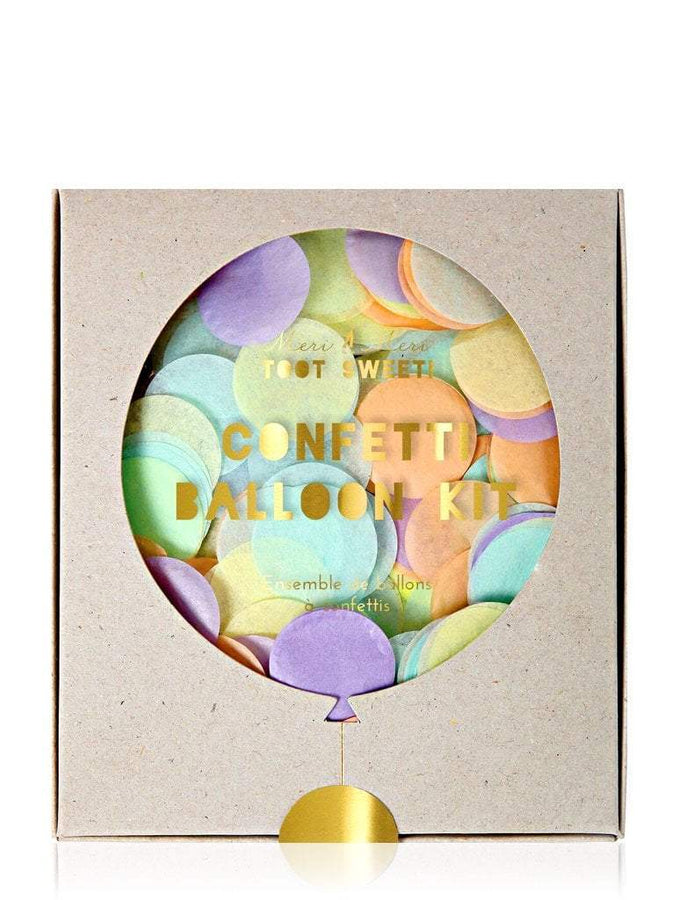 Skinnydip London | Meri Meri Pastel Confetti Balloon Kit - Product Image 1