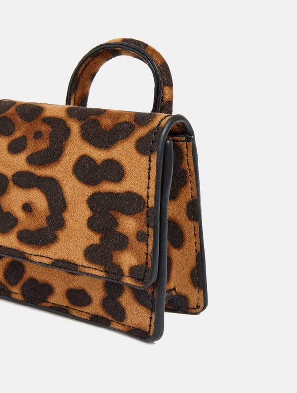 Skinnydip London | Mini Leopard Eden Tote Bag - Product View 5