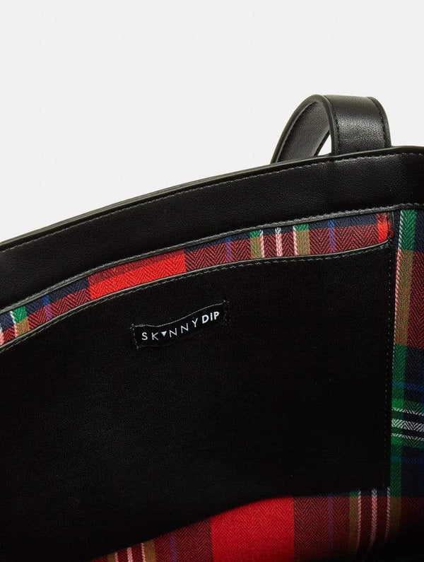 Skinnydip London | Monogram Noir Tote Bag - Product View 3
