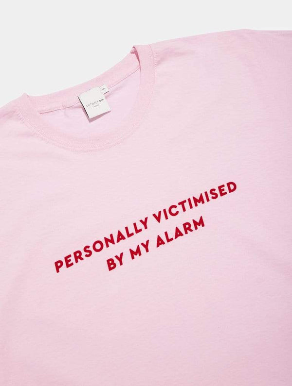 Skinnydip London | Personally Victimised By My Alarm T-Shirt - Product View 2