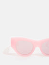 Skinnydip London | Pink Chunky Cat Sunglasses - Product Image 3