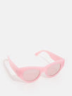 Skinnydip London | Pink Chunky Cat Sunglasses - Product Image 4