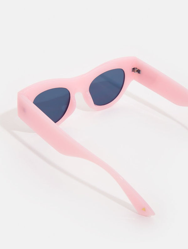 Skinnydip London | Pink Chunky Cat Sunglasses - Product Image 2