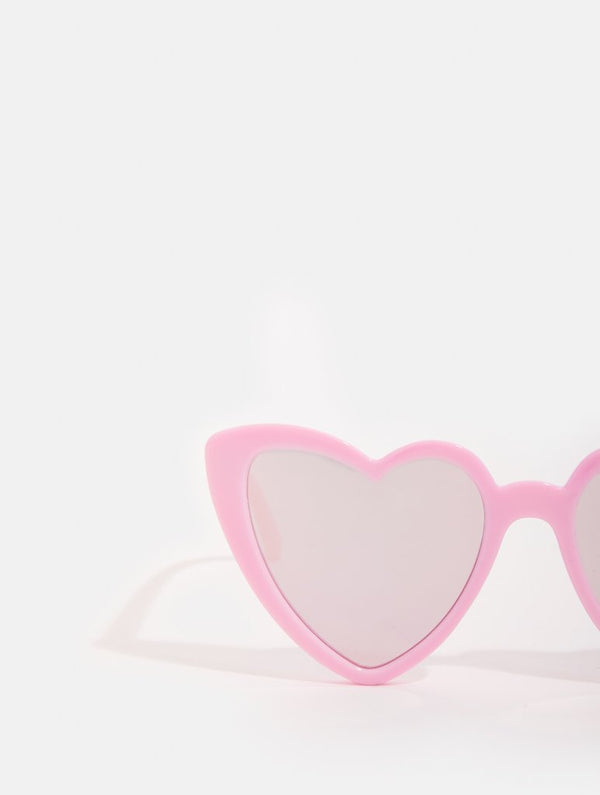 Skinnydip London | Pink Heart Sunglasses - Product Image 2