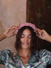 Skinnydip London Pink Plait Headband - Campaign Image