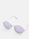 Skinnydip London | Purple Oval Sunglasses - Product Image 4