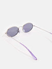 Skinnydip London | Purple Oval Sunglasses - Product Image 2