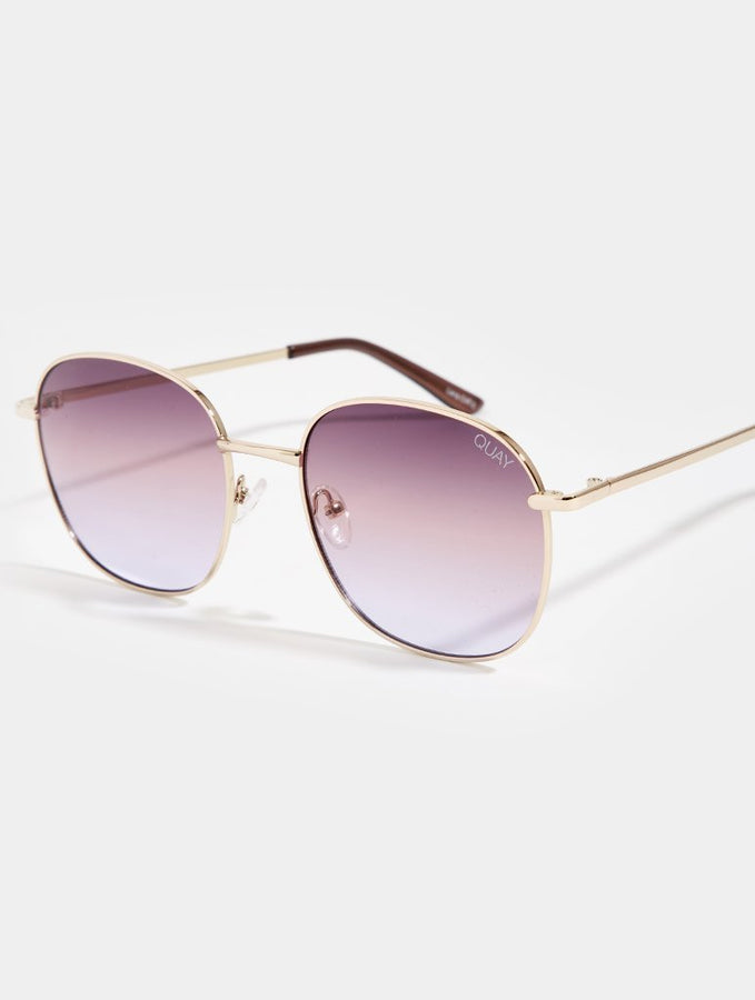 Skinnydip London | Quay Jezabell Sunglasses in Purple Fade - Product Image 1