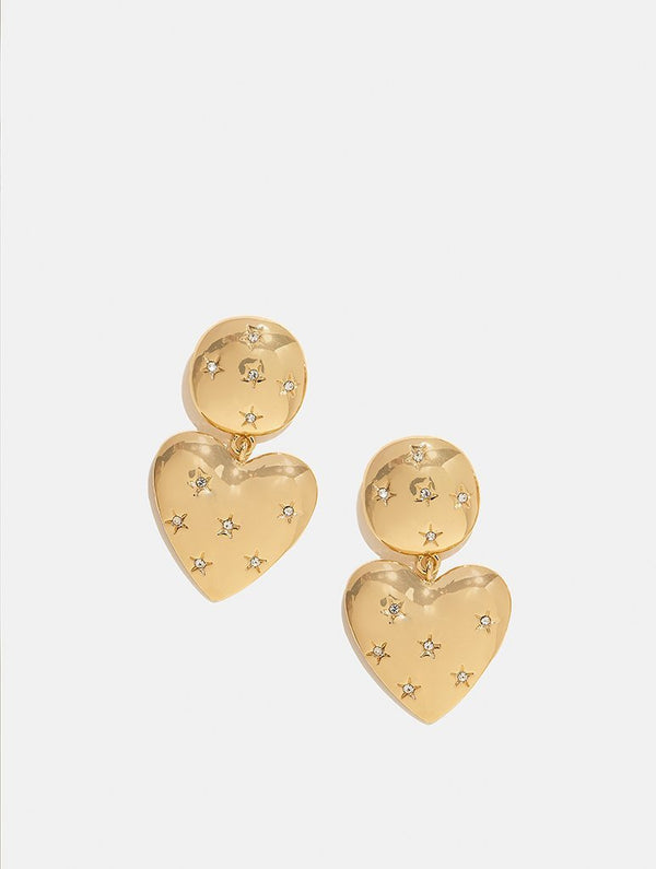 Skinnydip London | Quilted Heart Earrings - Product Image 2
