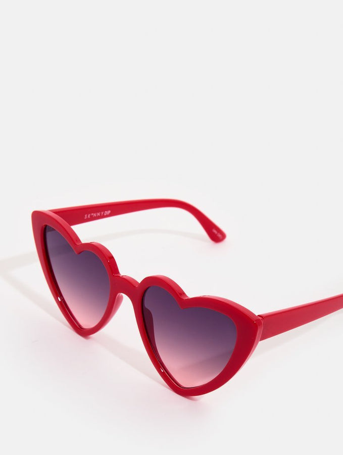 Skinnydip London | Red Heart Sunglasses - Product Image 1