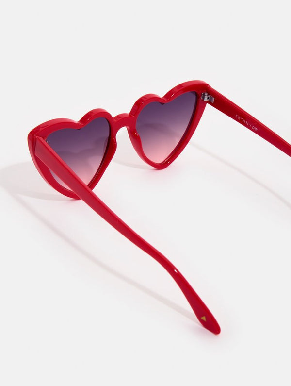 Skinnydip London | Red Heart Sunglasses - Product Image 4