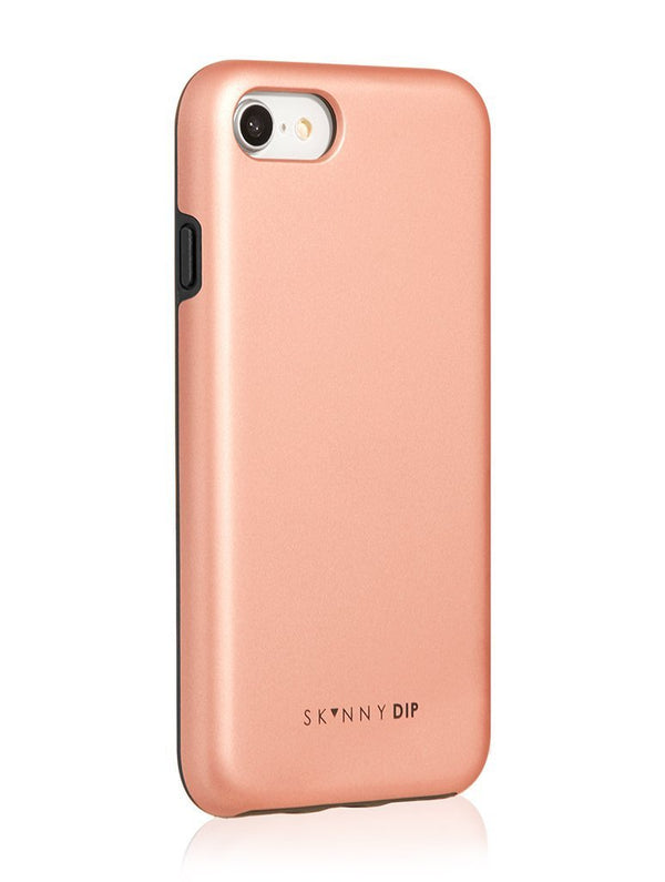 Skinnydip London | Rose Gold Protective Case - Side