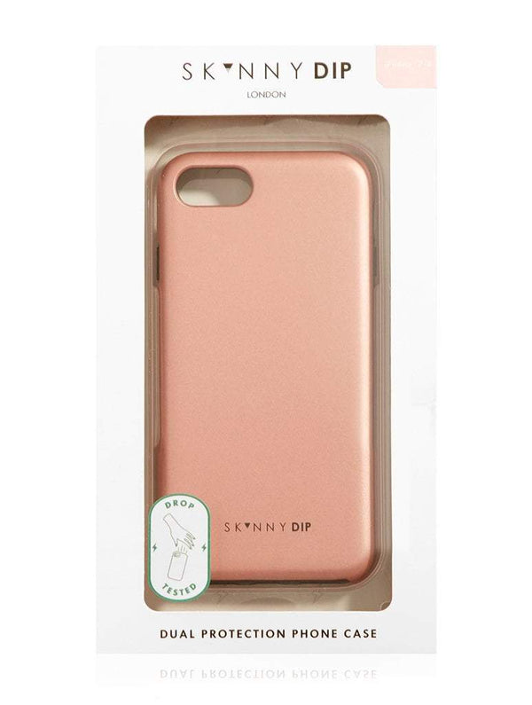 Skinnydip London | Rose Gold Protective Case - Product Package 