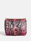 Skinnydip London | Roxy Pink Snake Cross Body Bag -Product View 1