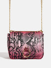 Skinnydip London | Roxy Pink Snake Cross Body Bag -Product View 2