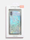 Skinnydip London | Silver Flakes Case - Product View 5