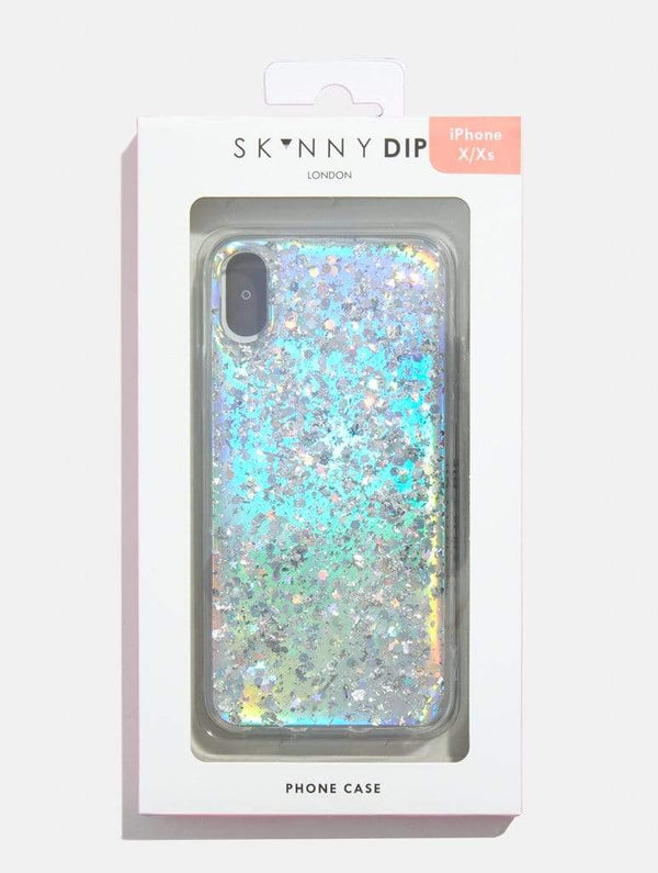 Skinnydip London | Silver Flakes Case - Product View 5