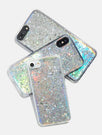 Skinnydip London | Silver Flakes Case - Product View 2