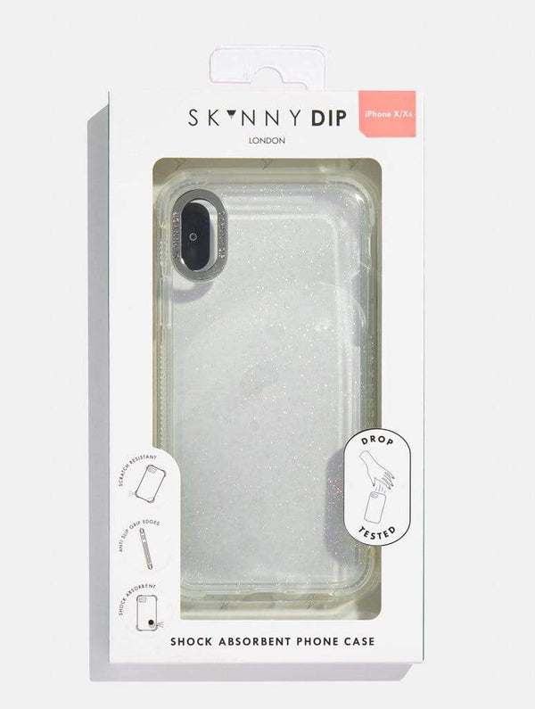 Skinnydip London | Silver Moondust Shock Case - Product View 5