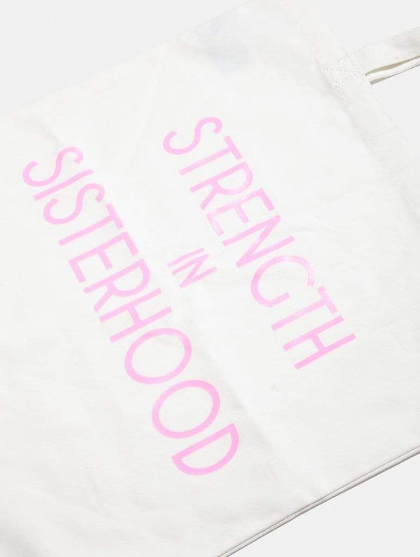 Skinnydip London | Sisterhood Printed Tote Bag - Product View 2