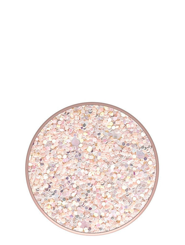 Skinnydip London | Popsockets Grips Sparkle Rose - Top View