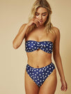 Skinnydip London | Swim Society Miami Daisy Print Bikini Top - Model Image 4
