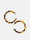Tort Squiggle Earrings