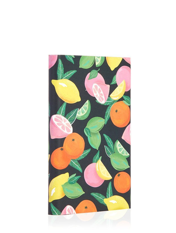 Skinnydip London | Tropical Fruit Portable Charger - Angled View