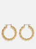 Skinnydip London | Twisted Hoop Earrings - Product Image 1