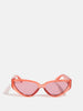 Skinnydip London | Vanessa Red Sunglasses - Product View 1