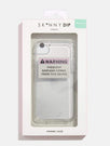 Skinnydip London | Warning Case - Product View 5