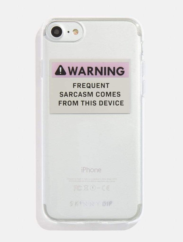 Skinnydip London | Warning Case - Product View 1