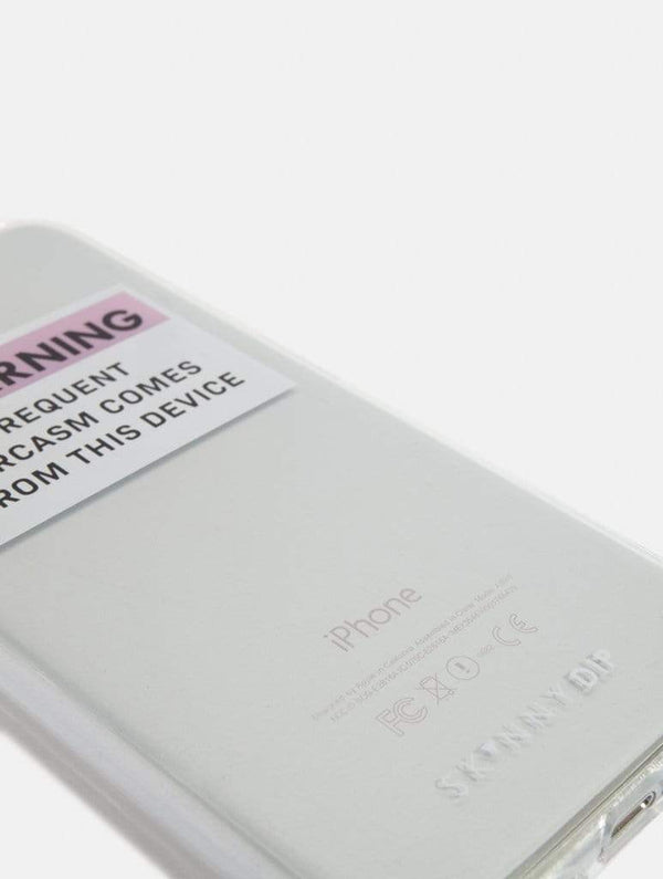 Skinnydip London | Warning Case - Product View 3