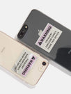 Skinnydip London | Warning Case - Product View 2