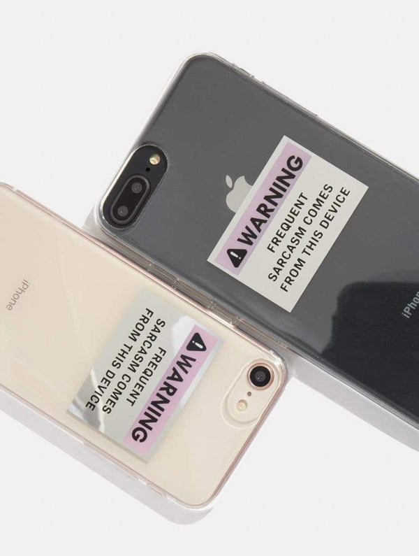 Skinnydip London | Warning Case - Product View 2